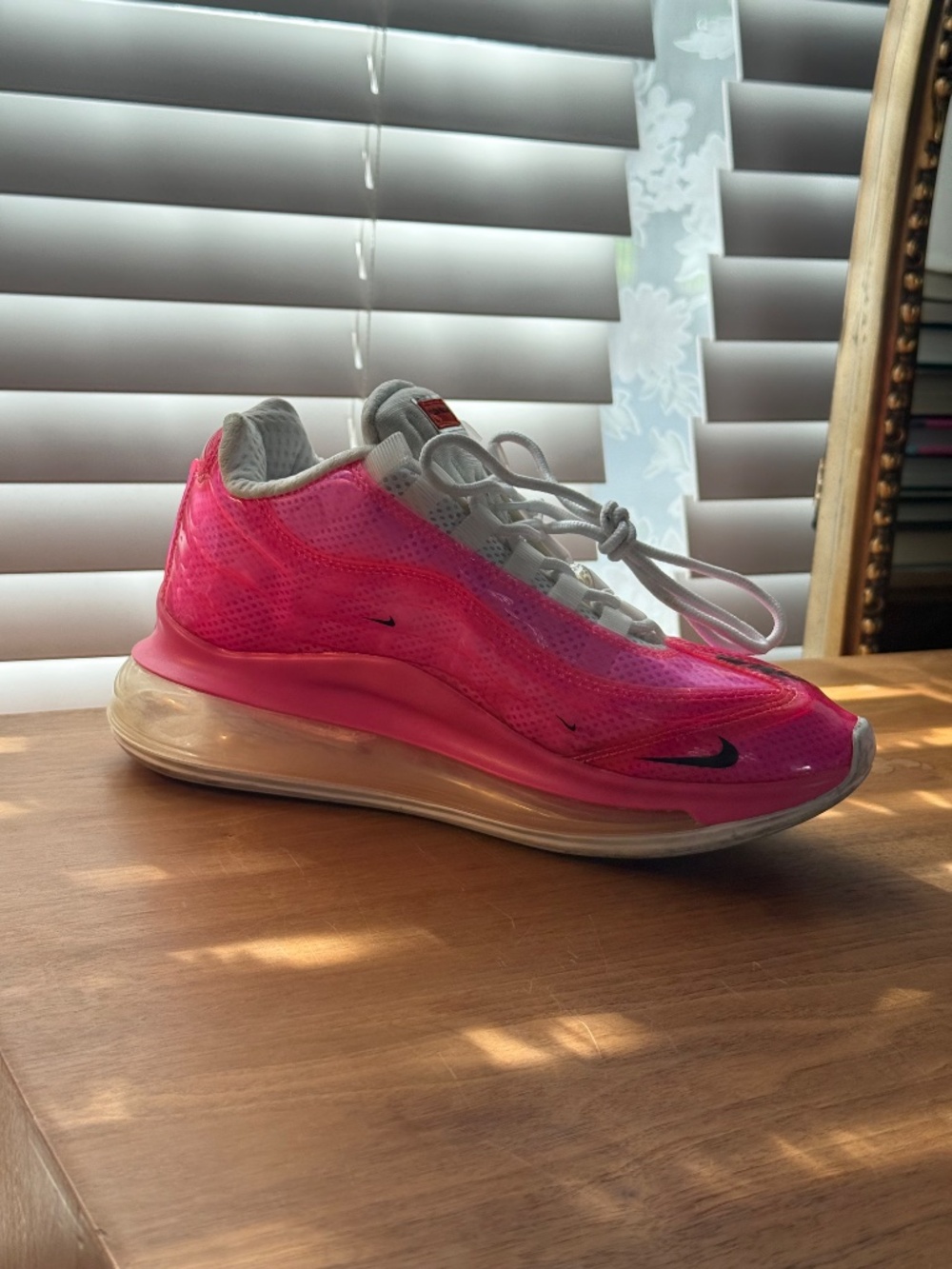 RARE Nike x Heron Preston Collab Air Max 720 Hyper Pink CK9761-997 Men’s 8.5 - Picture 14 of 16